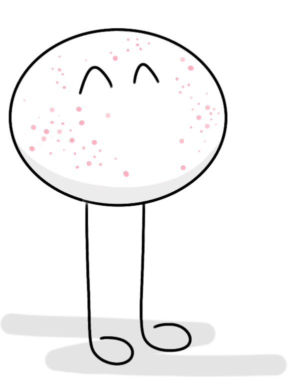 Bobbele with acne